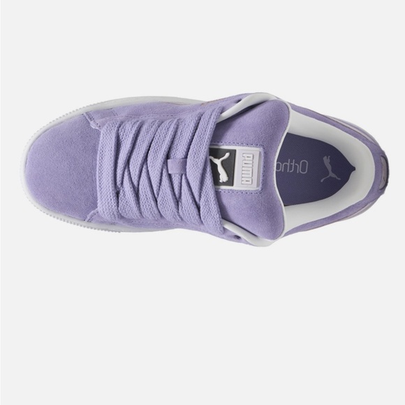 Puma Violet Suede Sneakers - Picture 1 of 3